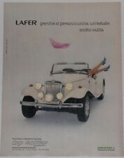 Advert Pubblicità 1980 MP LAFER comprar usado  Enviando para Brazil