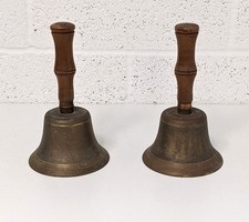 Brass bell wooden for sale  THETFORD