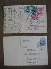 Deutsches reich postkarte gebraucht kaufen  Berlin