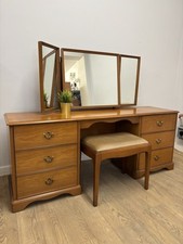 Stag dressing table for sale  WIMBORNE