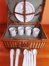 Cestino picnic vimini usato  Foggia
