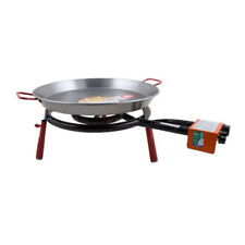 Panela de paella Garcima La Paella Valencia 18 polegadas aço carbono com queimador de 16 polegadas, usado comprar usado  Enviando para Brazil
