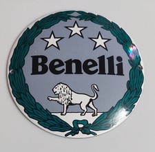 Benelli pesaro emailschild gebraucht kaufen  Mainhardt