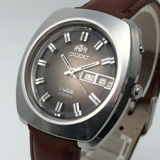 Raro! Vintage 1971 ORIENT Cristal 27 Joias Relógio Automático Masculino Japão #1807 comprar usado  Enviando para Brazil