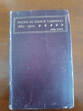 Giosuè carducci poesie usato  Roma