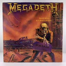 Usado, Megadeth Peace Sells… But Who’s Buying? Lp Vinyl Brazil Promo 1986 NM/VG Insert comprar usado  Brasil 