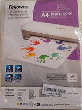 Laminating pouches glossy for sale  BRADFORD