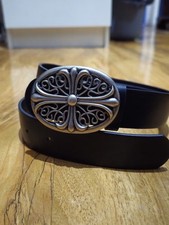 Chrome belt silver for sale  BARKING
