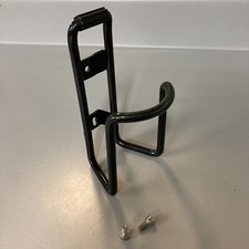 Gaiola de garrafa vintage resistente dos anos 90 grossa! 8 mm! Alumínio preto Superbyke GT STS comprar usado  Enviando para Brazil