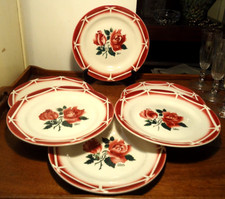 Assiettes dessert faïence d'occasion  Caen