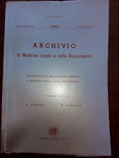 Archivio medicina legale usato  Casteggio