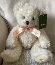 Harrods cream teddybear. for sale  NOTTINGHAM