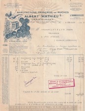 Facture illustrée traite d'occasion  Castres