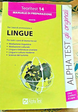 Lingue. manuale preparazione usato  Genova