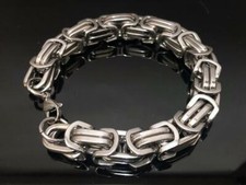Edelstahl königs armband gebraucht kaufen  Berlin