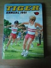 Tiger annual 1981 for sale  MARLBOROUGH