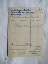 Rechnung kraftfahrzeug zubehö gebraucht kaufen  Bad Düben