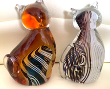 Art glass cat for sale  STOCKTON-ON-TEES