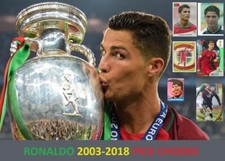 Adesivos Cristiano Ronaldo escolha pegatinas Panini Topps novato 2003/2018 (1/2) comprar usado  Enviando para Brazil