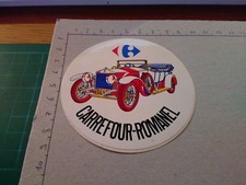 Usado, ADESIVO STICKER VINTAGE KLEBER CARREFOUR ROMANEL AUTO D' EPOCA  comprar usado  Enviando para Brazil