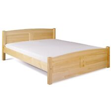 Łóżko podwójne 160x200 drewniane ROYAL, kolor sosnowy + stelaż, Meble Doktór na sprzedaż  PL