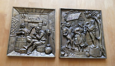 Bronze relief 2 gebraucht kaufen  Deutschland