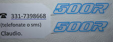 Coppia adesivi 500r usato  Savigliano