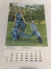 Calendario vespa piaggio usato  Torre Canavese