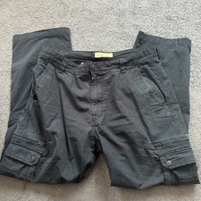 Men black cargo for sale  COVENTRY