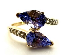 10ct gold tanzanite for sale  MANCHESTER