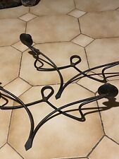 Paire appliques bougeoirs d'occasion  Figeac