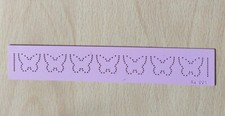 Metal pricking stencil for sale  BEDFORD