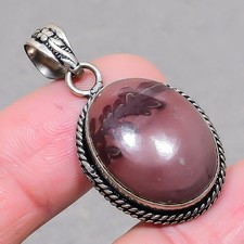 Peanut Wood Jasper Gemstone Handmade Wedding Gift Jewelry Pendant 1.7" SR 6526 comprar usado Peanut Wood Jasper Gemstone Handmade Wedding Gift Jewelry Pendant 1.7" SR 6526 comprar usado  Enviando para Brazil