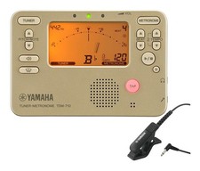 Juego de metrónomo sintonizador Yamaha Tdm-710GLM negro dorado contacto usado segunda mano  Embacar hacia Mexico