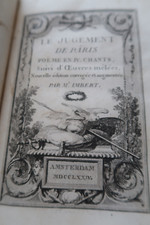 Jugement pâris imbert d'occasion  Tours-