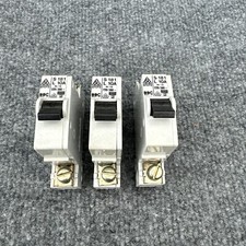 Usado, Lote de 3 - Disjuntor ABB Stotz Contact S 181 L10A 1 pólo 220/380v usado comprar usado  Enviando para Brazil