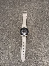 Usado, Relógio masculino Swatch Sistem automático mostrador preto e couro branco creme comprar usado  Enviando para Brazil