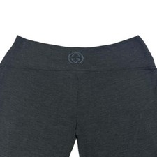 Leggings Gucci cinza frente cruzada com logotipo bordado comprar usado  Enviando para Brazil