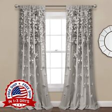 Cortinas Para Sala Elegantes Modernas Decoracion Del Hogar Painéis 54" L x 84" L comprar usado  Enviando para Brazil