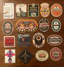 Sottobicchieri birre inglesi usato  Milano