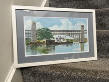 Original framed watercolour for sale  GAERWEN