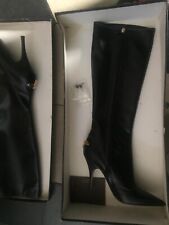 Bottes cuir noir d'occasion  Paris IX
