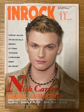 INROCK Nov 2002 Vol.227 | NICK CARTER | Avril Lavigne, Christina Aguilera, ok go comprar usado  Enviando para Brazil