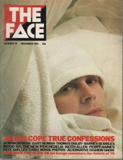 Julian cope face usato  Spedire a Italy