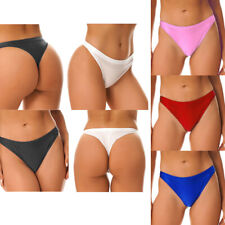 Calcinha fio dental feminina brilhante cintura baixa calcinha fio dental fio dental comprar usado  Enviando para Brazil