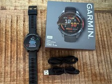 Relógio GPS Garmin fenix 8 Amoled 47 mm cinza ardósia com pulseira de silicone preta - Estado perfeito comprar usado Relógio GPS Garmin fenix 8 Amoled 47 mm cinza ardósia com pulseira de silicone preta - Estado perfeito comprar usado  Enviando para Brazil