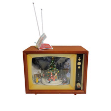 Luzes LED de Natal animadas musicais retrô TV caixa de música 15" usado VÍDEO comprar usado Luzes LED de Natal animadas musicais retrô TV caixa de música 15" usado VÍDEO comprar usado  Enviando para Brazil