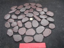 Slate pebbles medium for sale  COLWYN BAY