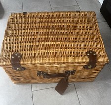 Wicker hamper basket. for sale  HODDESDON