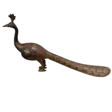 Vintage brass peacock for sale  Fairfield